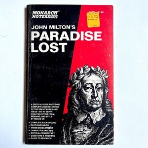 Paradise Lost Guide - Red and Black- vintage.